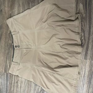 Athleta Olive and Tan Skirt